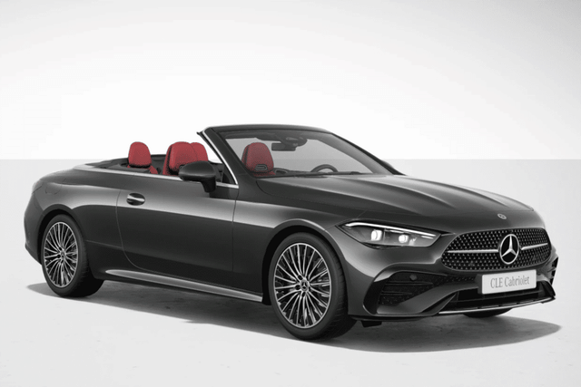 Mercedes Benz Cle Cabriolet Graphite Grey Color Image